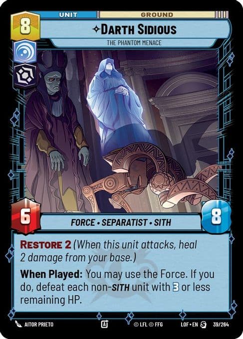 Darth Sidious - The Phantom Menace