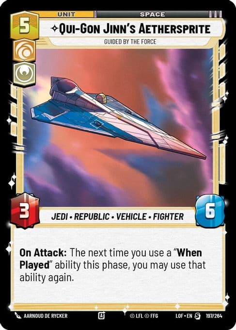 Qui-Gon Jinn's Aethersprite - Guided by the Force