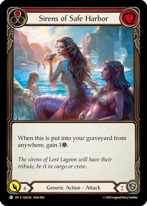 Sirens of Safe Harbor (Red)