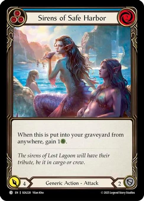 Sirens of Safe Harbor (Blue)