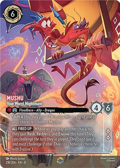 Mushu - Your Worst Nightmare (Enchanted)