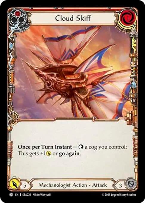 Cloud Skiff (Red)