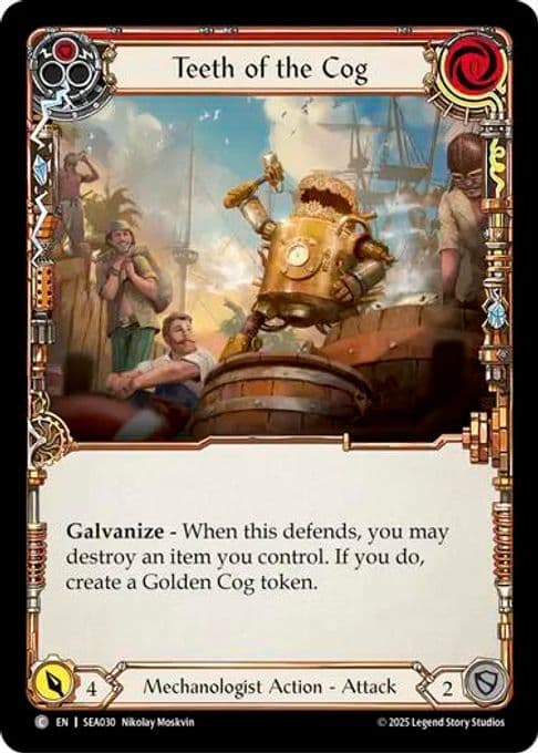 Teeth of the Cog (Red)