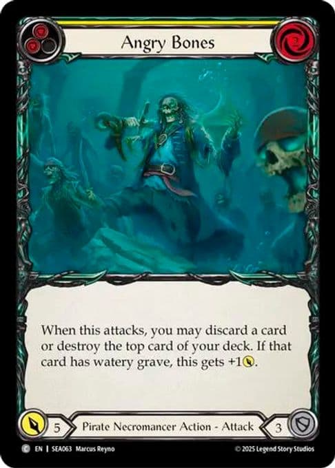 Angry Bones (Yellow)