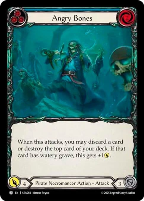 Angry Bones (Blue)
