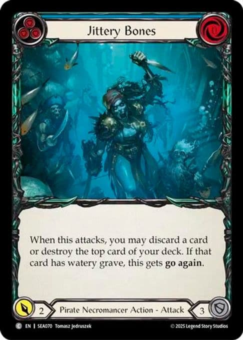 Jittery Bones (Blue)