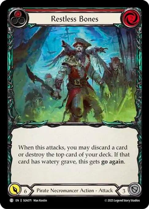 Restless Bones (Red)