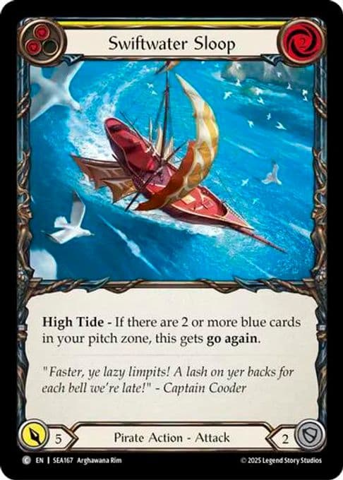 Swiftwater Sloop (Yellow)