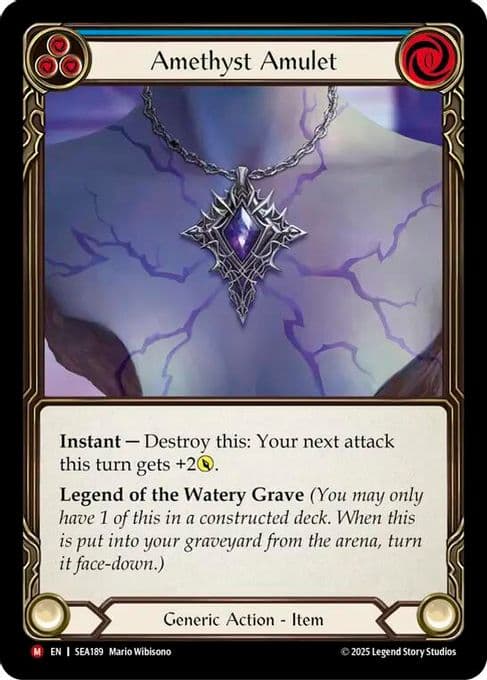 Amethyst Amulet