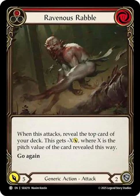 Ravenous Rabble (Red)