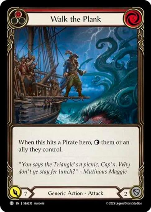 Walk the Plank (Red)