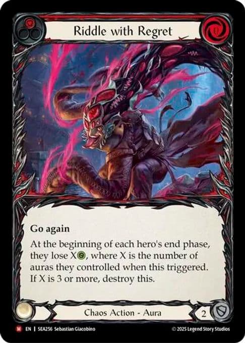 Riddle with Regret