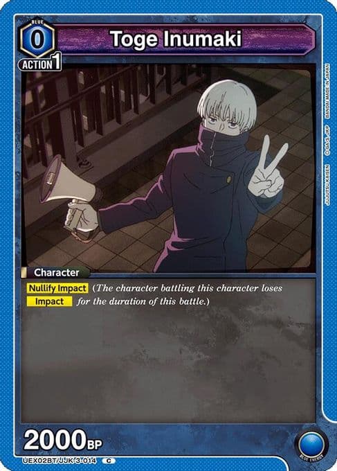 Toge Inumaki (014) (Box Topper Foil)