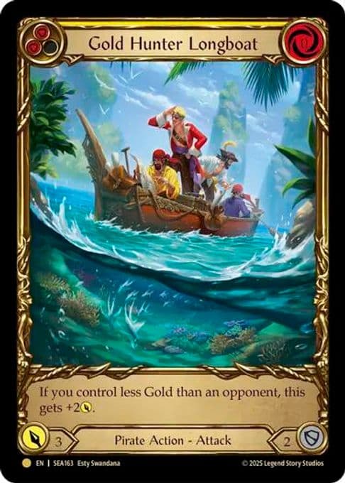 Gold Hunter Longboat (Treasure)