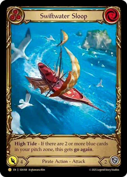 Swiftwater Sloop (Blue) (Treasure)