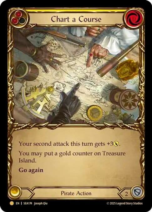 Chart a Course (Yellow) (Treasure)