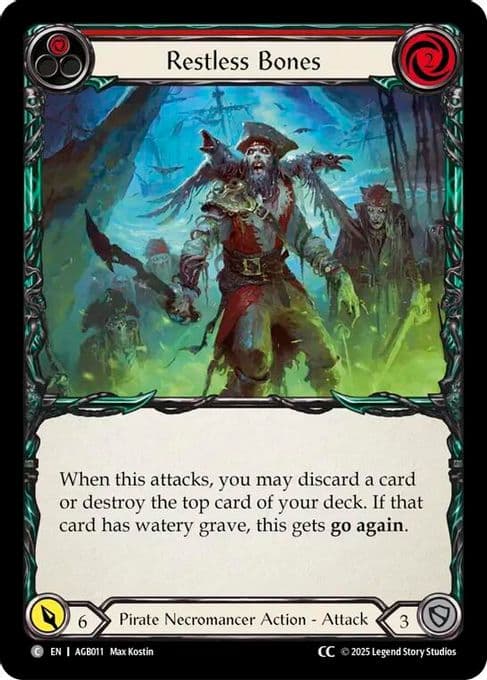 Restless Bones (Red) (CC Tag)