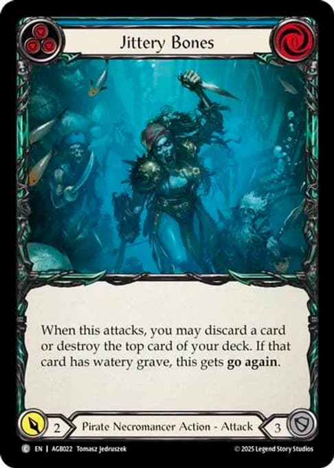 Jittery Bones (Blue)