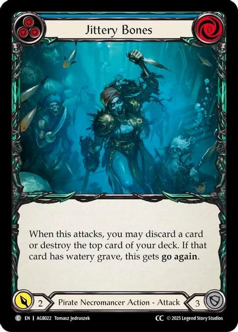 Jittery Bones (Blue) (CC Tag)