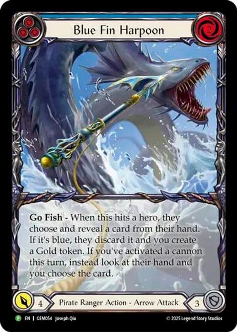 Blue Fin Harpoon