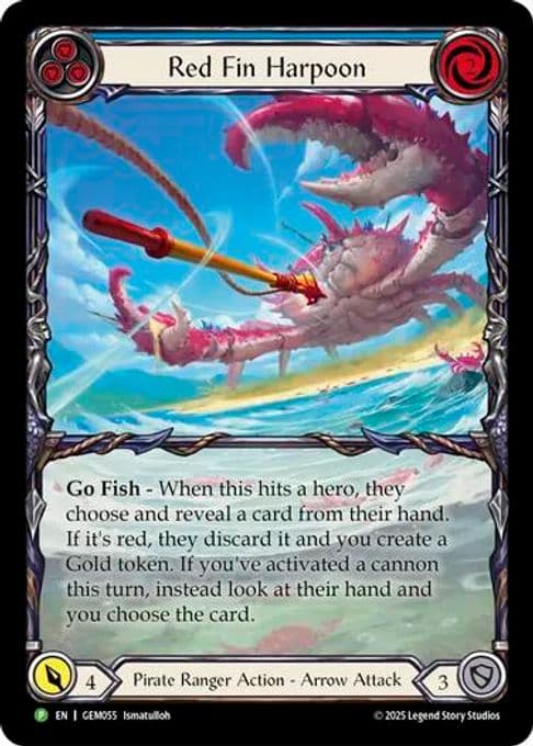 Red Fin Harpoon