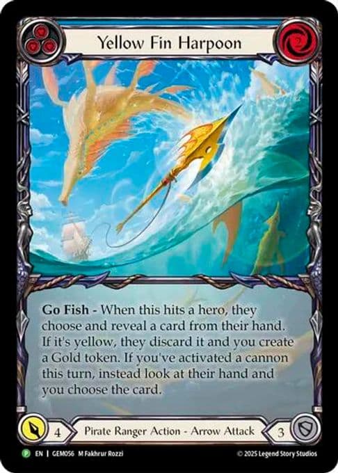 Yellow Fin Harpoon