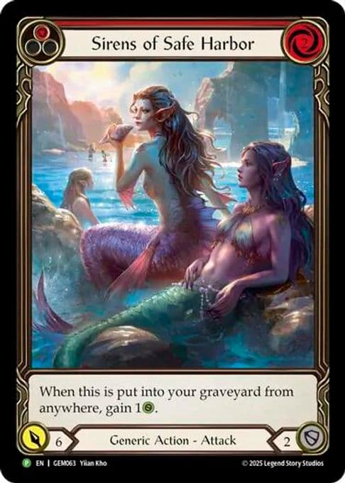 Sirens of Safe Harbor (Red)