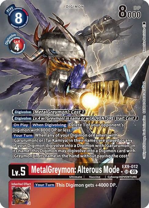MetalGreymon: Alterous Mode (Alternate Art)