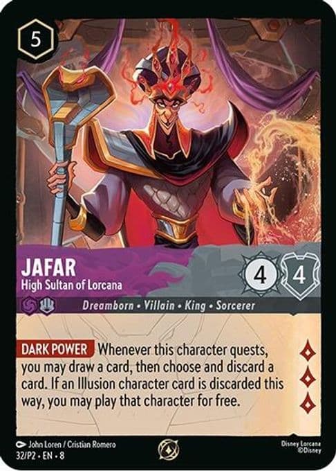 Jafar - High Sultan of Lorcana (Store Champion Participant)