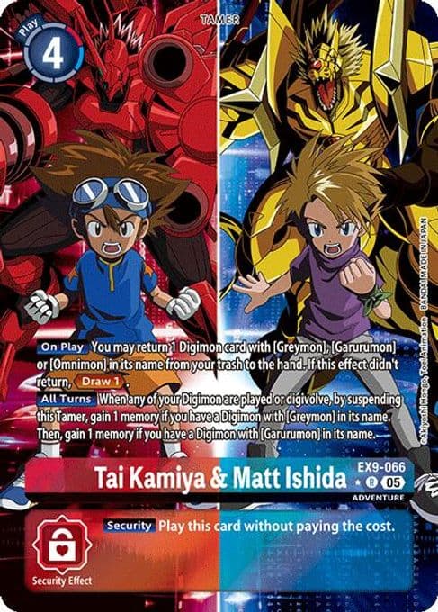Tai Kamiya & Matt Ishida (Alternate Art)