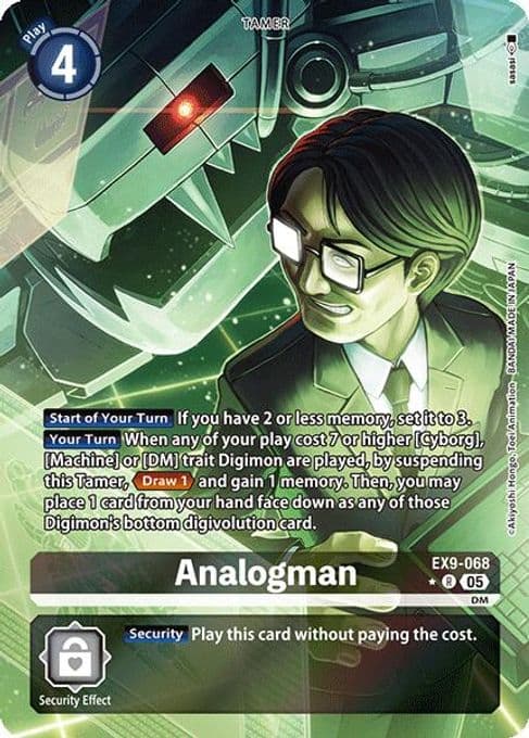 Analogman (Alternate Art)