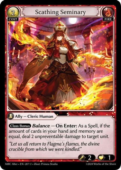 Scathing Seminary