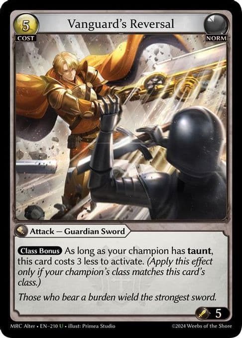 Vanguard's Reversal