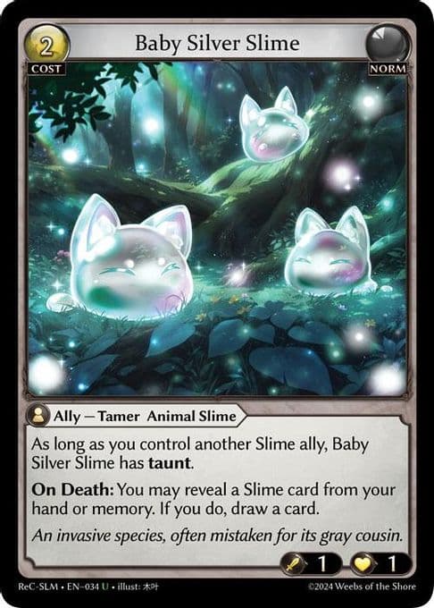 Baby Silver Slime