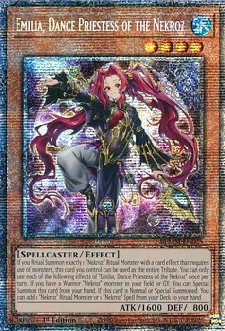 Emilia, Dance Priestess of the Nekroz (Starlight Rare)