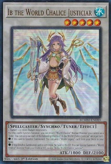 Ib the World Chalice Justiciar