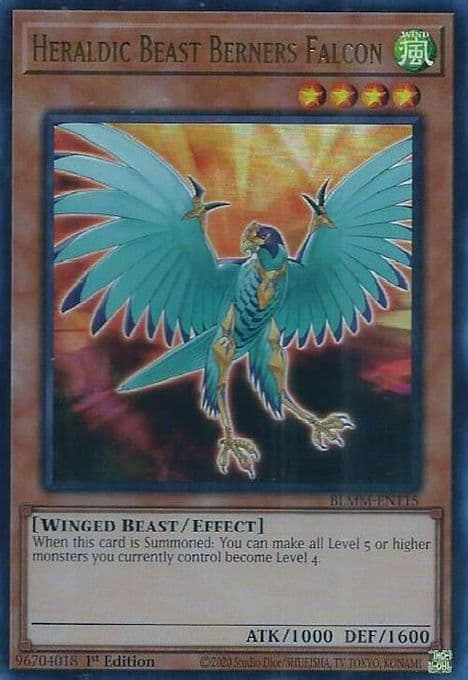Heraldic Beast Berners Falcon