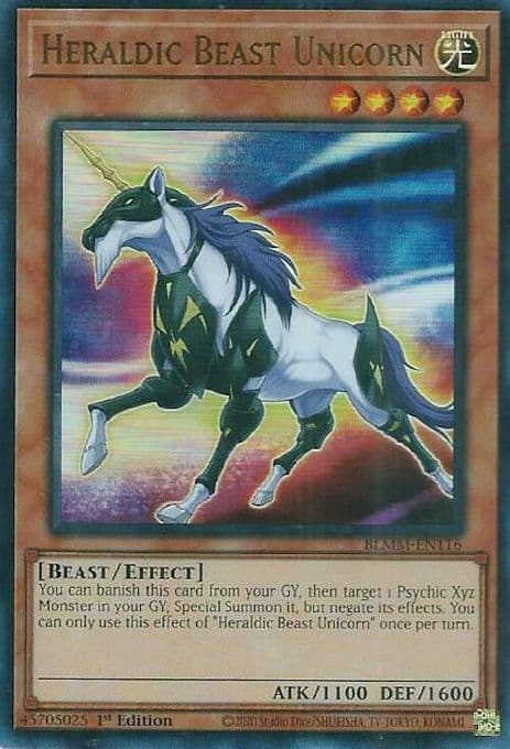 Heraldic Beast Unicorn