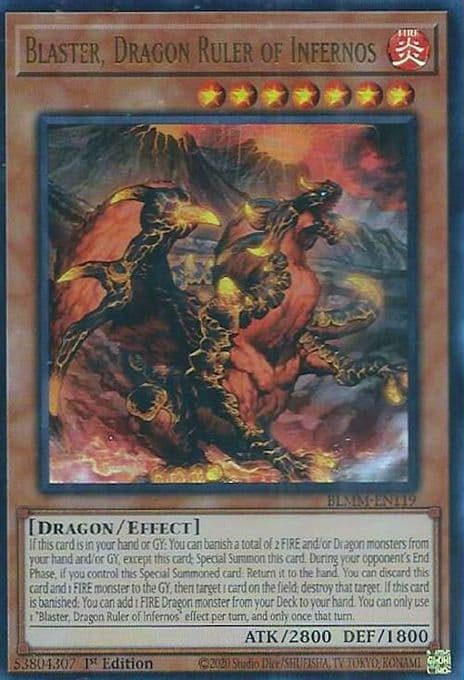 Blaster, Dragon Ruler of Infernos
