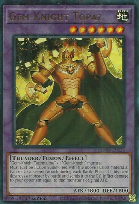 Gem-Knight Topaz