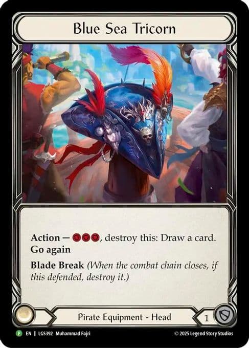 Blue Sea Tricorn (LGS392)