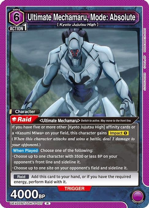 Ultimate Mechamaru, Mode: Absolute