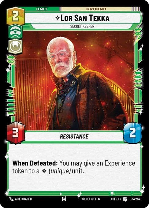 Lor San Tekka - Secret Keeper