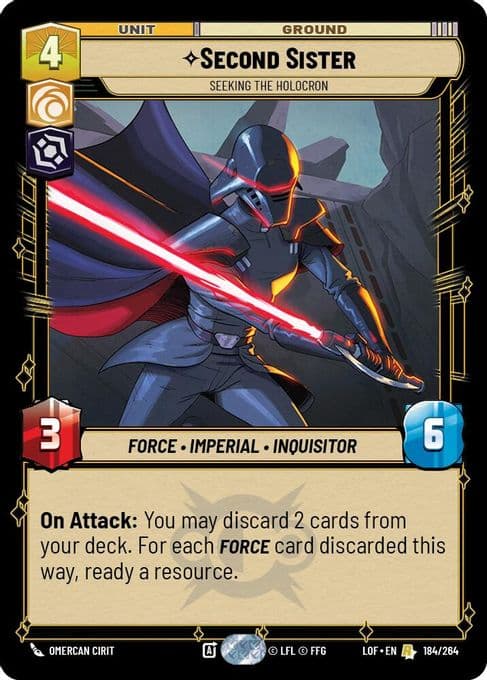 Second Sister - Seeking the Holocron