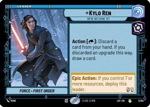 Kylo Ren - We're Not Done Yet