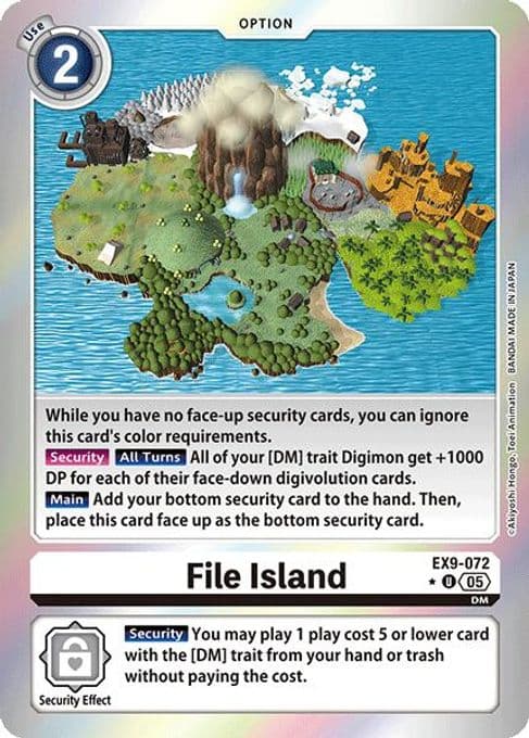 File Island (Limited Foil)