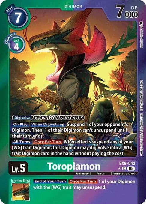 Toropiamon (Limited Foil)