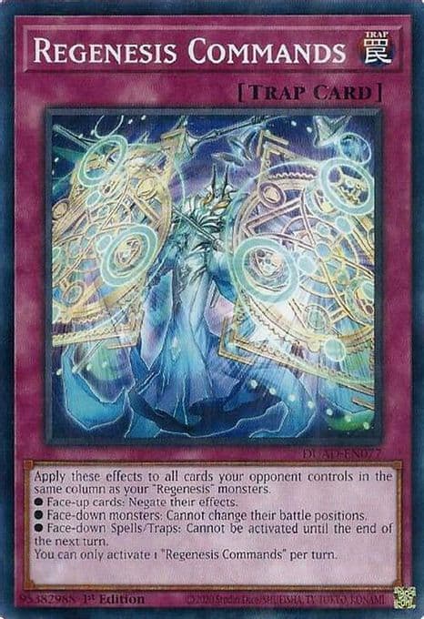 Regenesis Commands