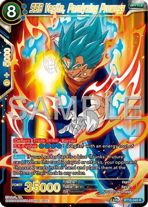 SSB Vegito, Paralyzing Prowess (Reprint)