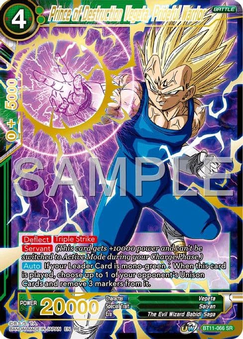 Prince of Destruction Vegeta, Prideful Warrior (Reprint)